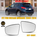 Set of 2 Heated Mirror Glass for Nissan Murano (2009–2014) 963661AH0A 963651AH0A
