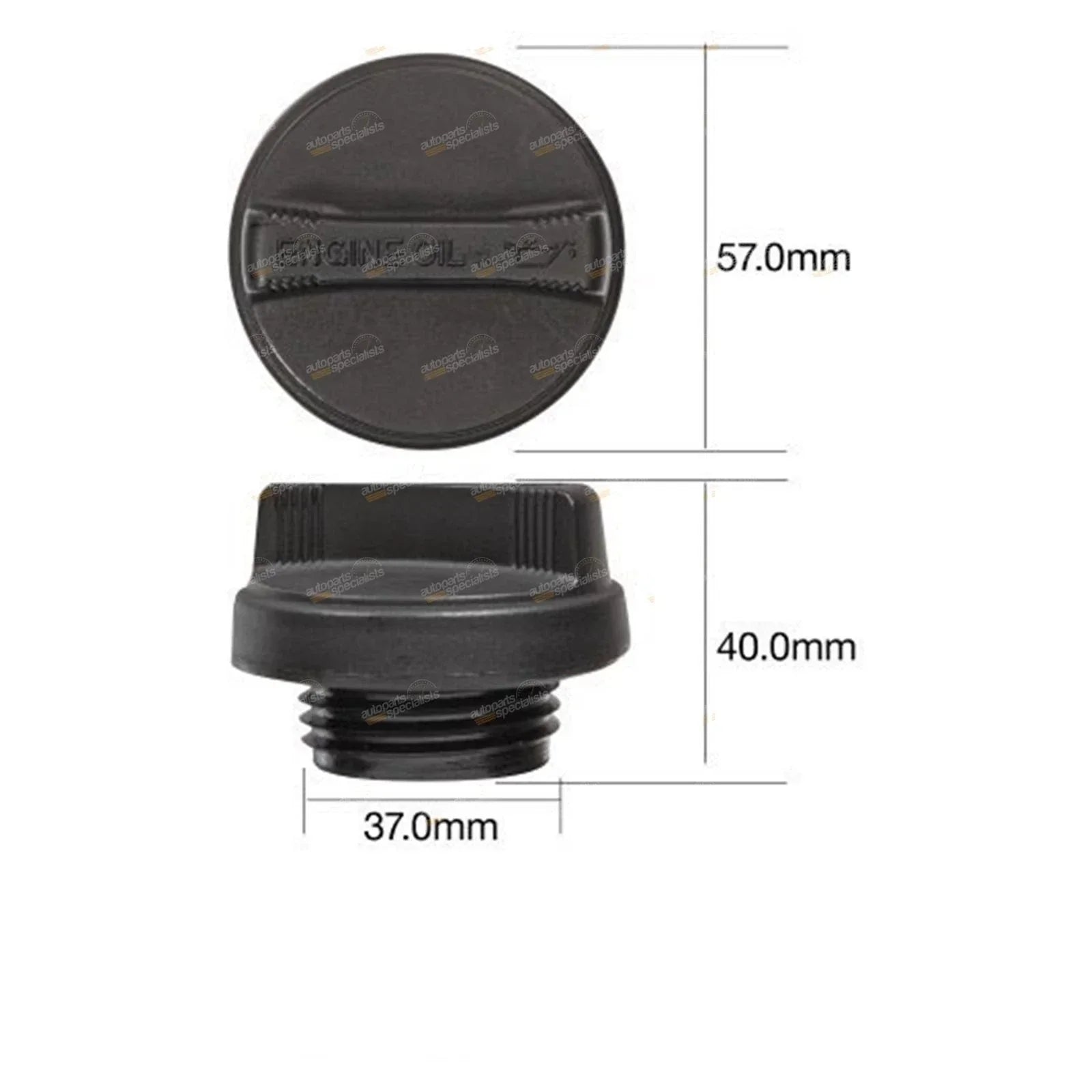 Oil Cap Plastic Screw for Tridon