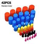 45pcs Silicone Rubber Tapered Kit for High Temp Coating (116 to 34 Inch)