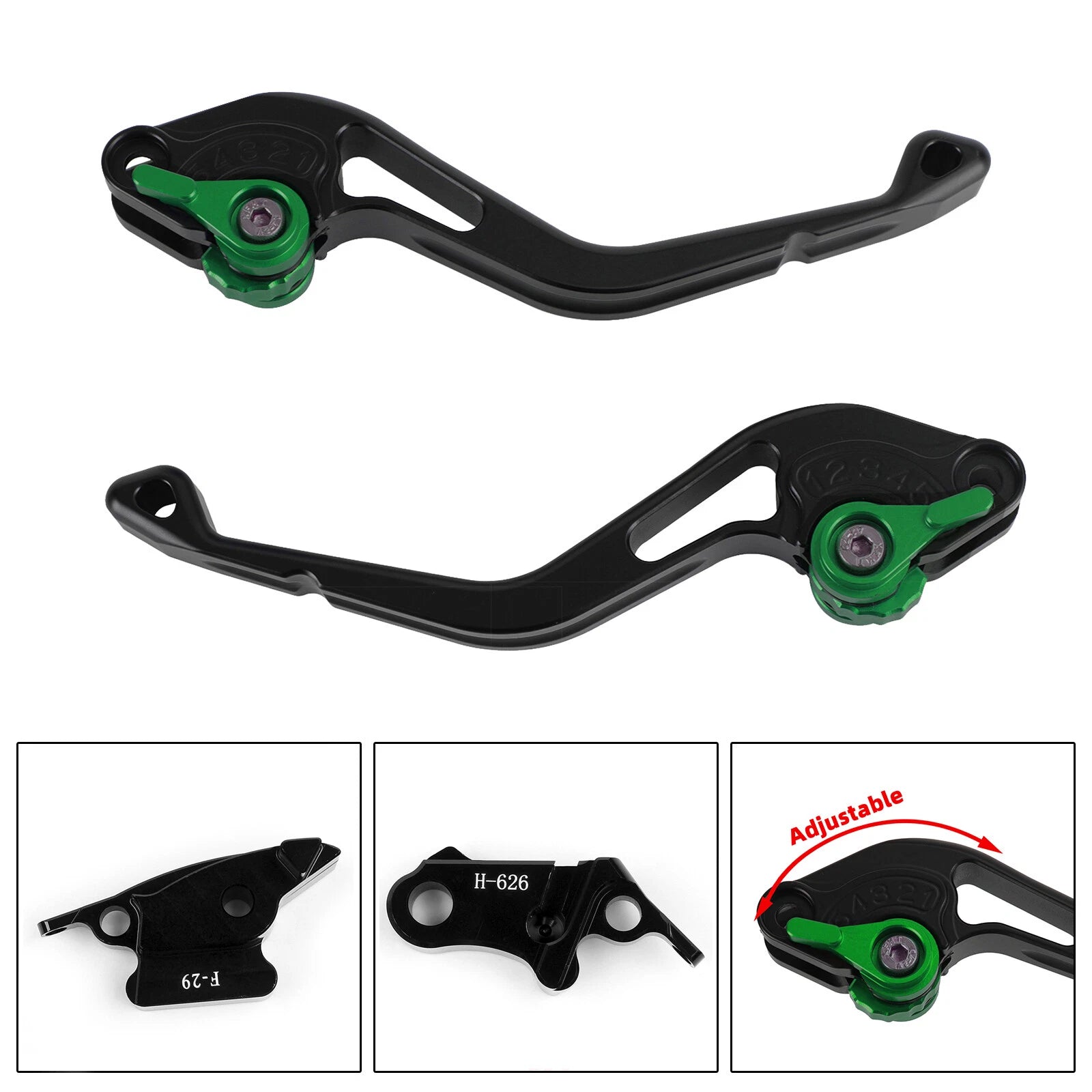 Short Clutch Brake Lever for Honda CBR929RR (2000–2001) T9