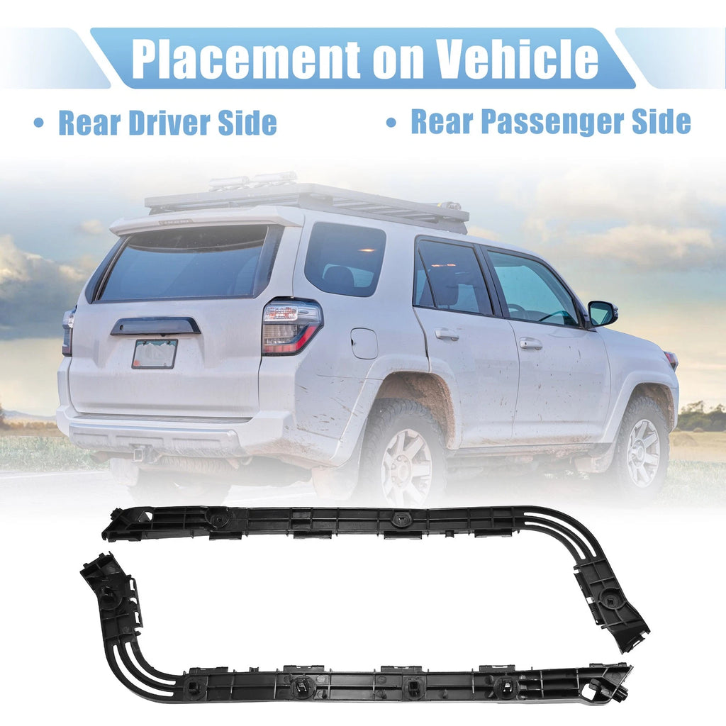 1 Pair Rear Bumper Mounting Support Bracket 52156-35050 for Toyota 4Runner (1996–2002)