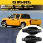 Exterior Rear Door Handle Set for Chevrolet Colorado GMC Canyon (2004-2012)