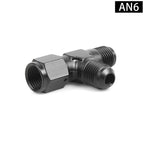 3-Way Tee Fitting Adapter for AN4 AN6 AN8 AN10 AN12 (Female to Male)