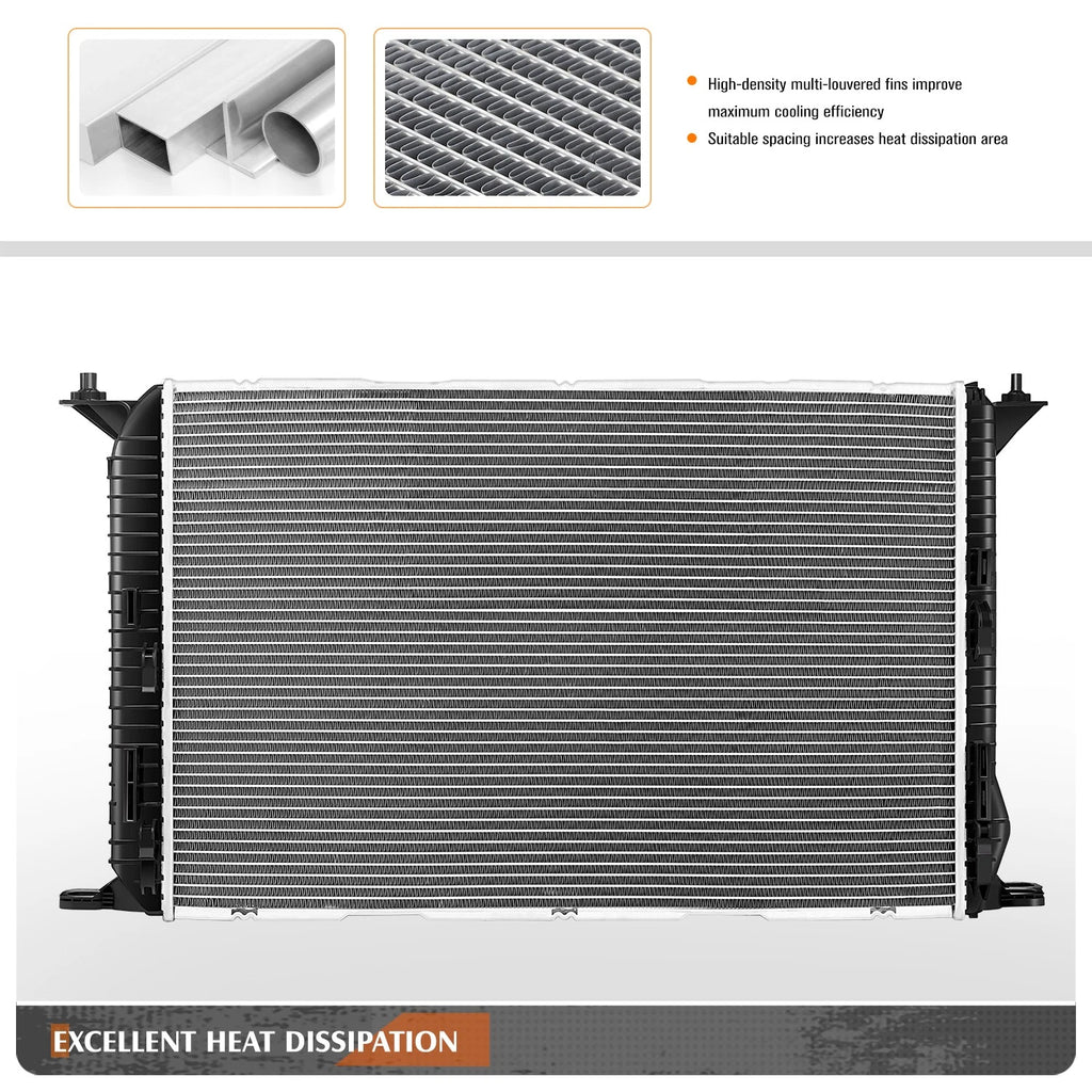 Aluminum Core Radiator for Audi RS5 S5 (2008–2015) DPI-13174