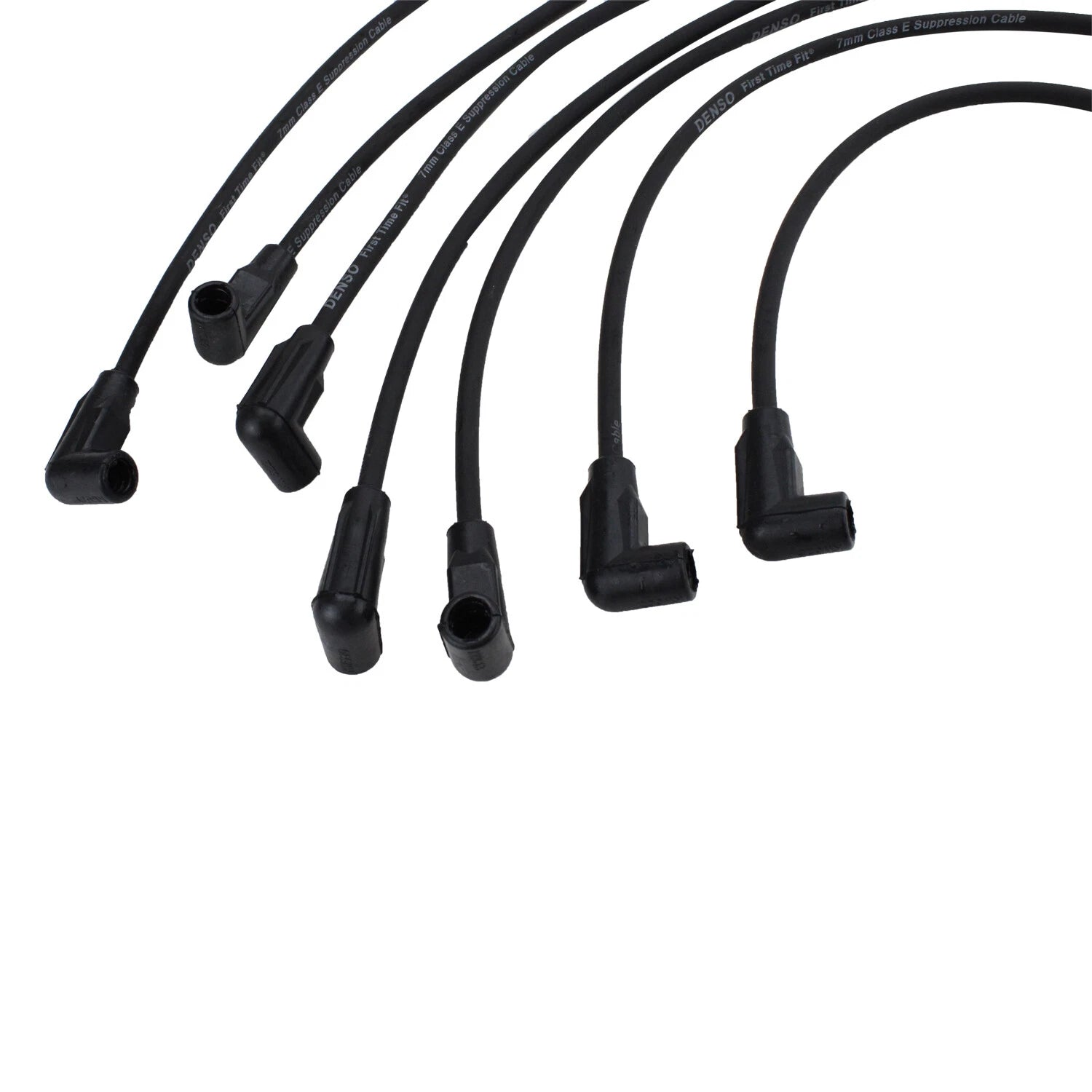 Set of 4 Spark Plug Wires for Buick Chevy GMC Isuzu Oldsmobile Pontiac V6 (Denso)