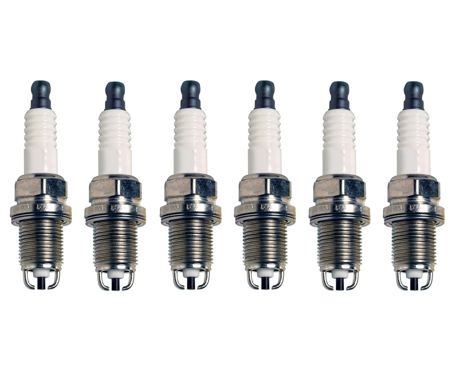 Set of 6 Denso U-Groove Spark Plugs 0.044 Gap for Toyota Lexus 3.0 3.4 V6 L6