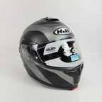 HJC C91 Taly Electric Modular Helmet for Motorcycle (Gray, Size L)