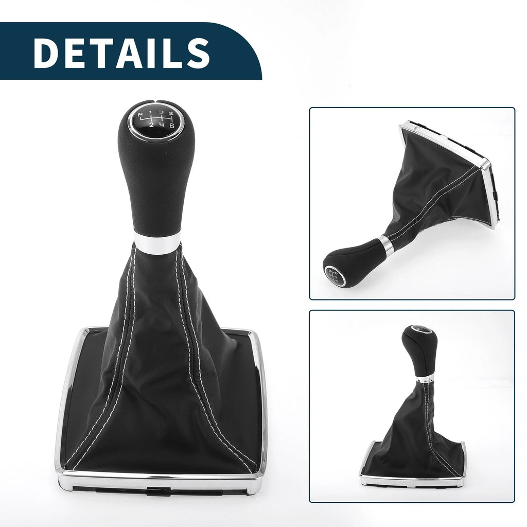 6 Speed Manual Gear Shift Knob with Cover for Mercedes-Benz C-Class (2015–2021)
