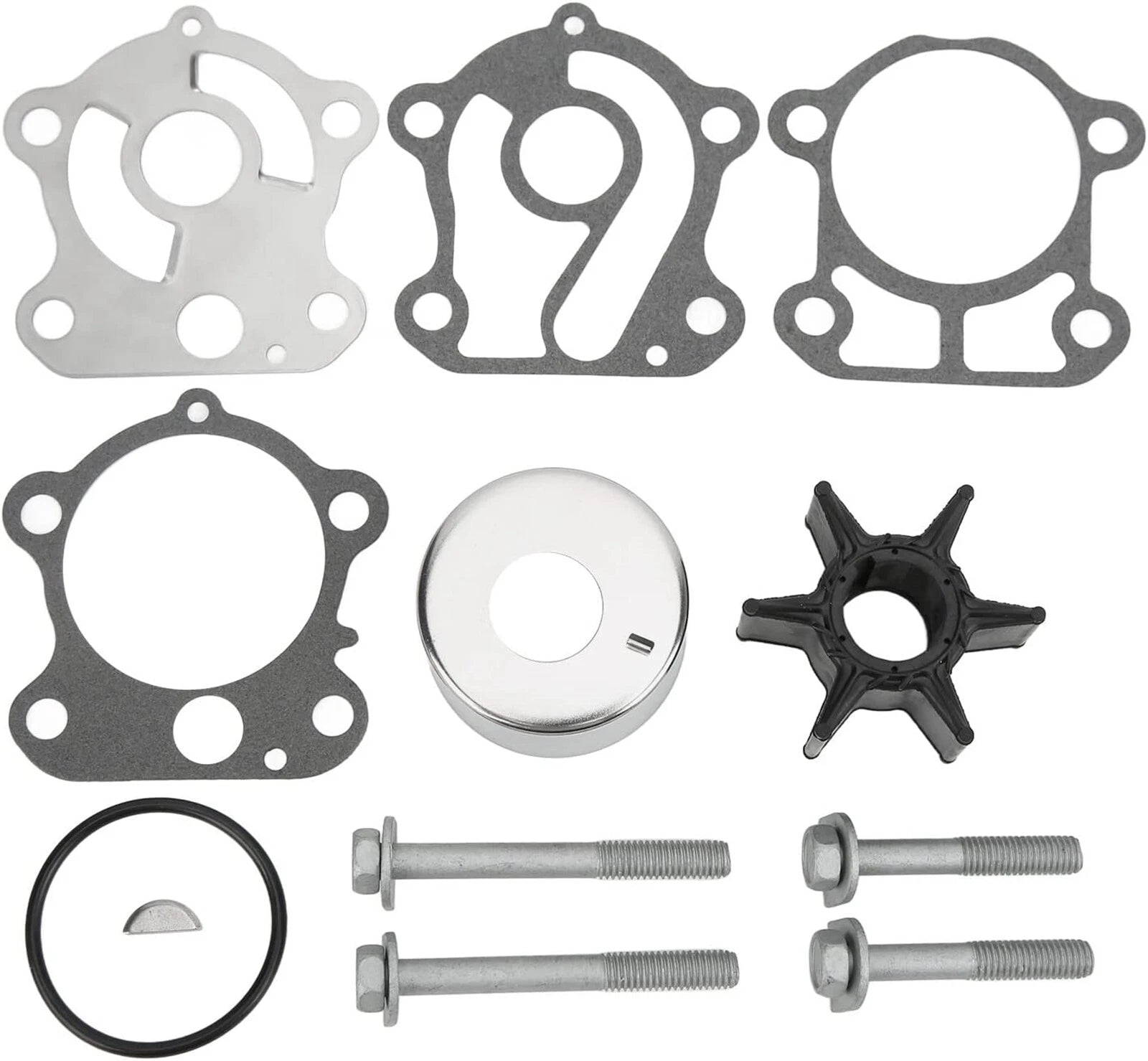 Water Pump Impeller Kit for Yamaha 75 80 85 90 HP (2-Stroke) (692-W0078-00)