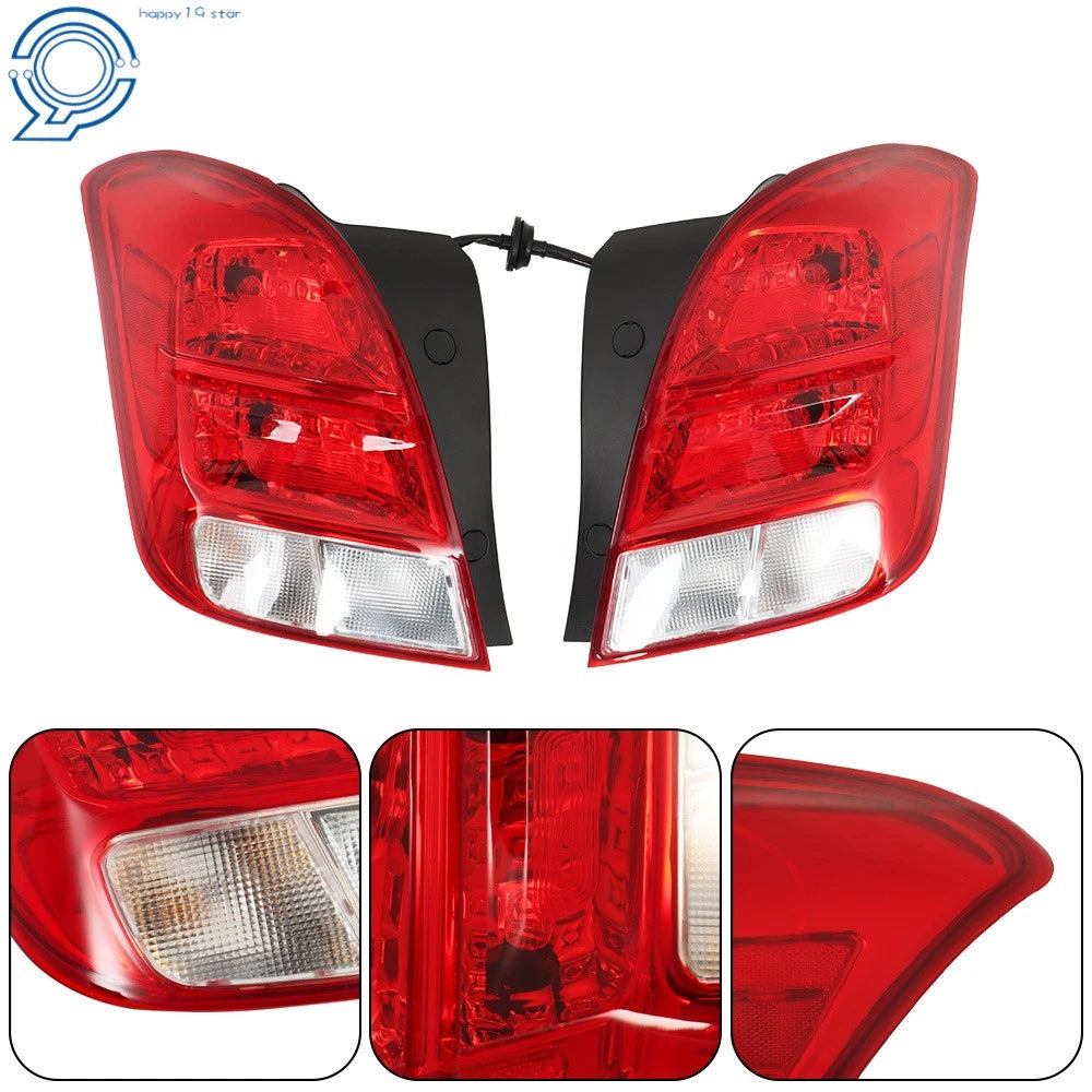 Pair Tail Lights for Chevy Trax (2013-2019) Halogen with Bulbs