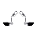 Long Highway Foot Pegs for Harley Electra, Road King, Street Glide (1-1/4" Bars)