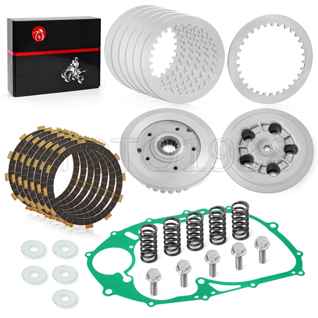 Clutch Plate Kit with Heavy Duty Springs & Gasket for Yamaha V Star 650 (1998–2011)