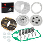 Clutch Plate Kit with Heavy Duty Springs & Gasket for Yamaha V Star 650 (1998–2011)