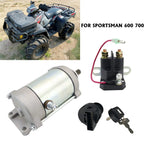 Starter for Polaris Sportsman 600 (2003–2004) with Relay & Ignition Key Switch