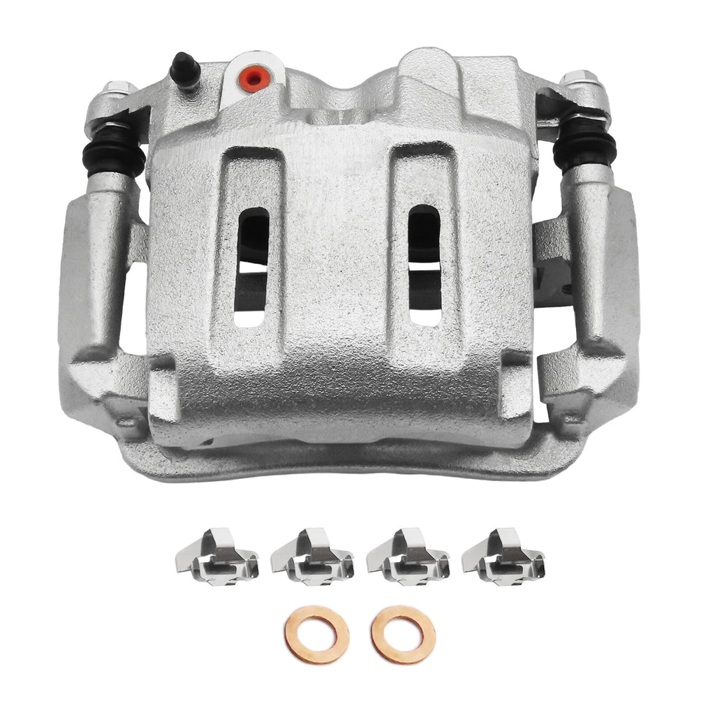 1X Front Brake Caliper w/Bracket for Ford F-250 Super Duty (2005–2012)