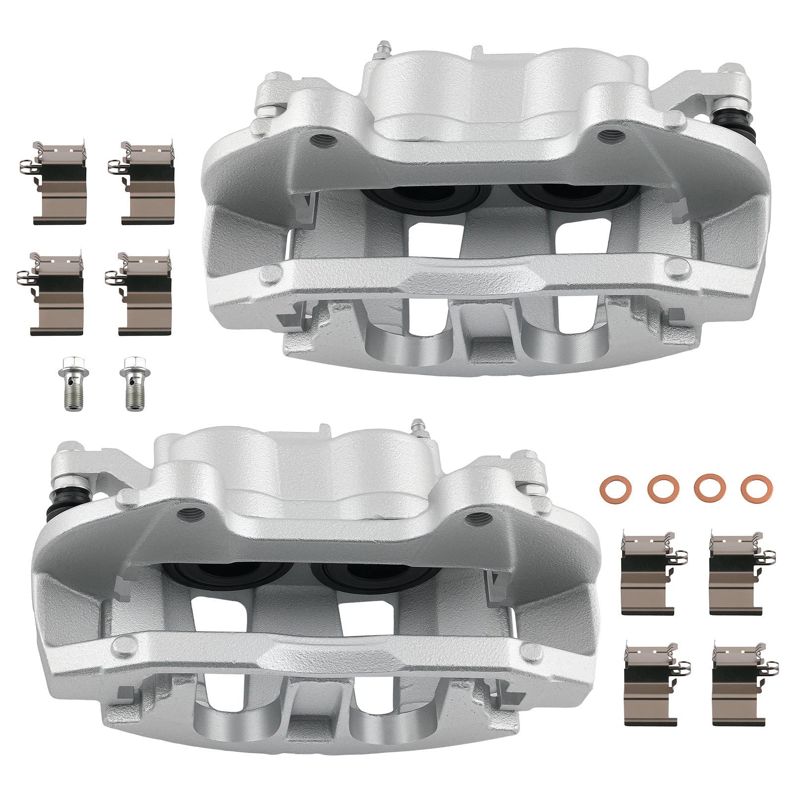 Front Disc Brake Caliper Pair for Dodge Journey (2012–2020) 18-P5402A 18-P5403A