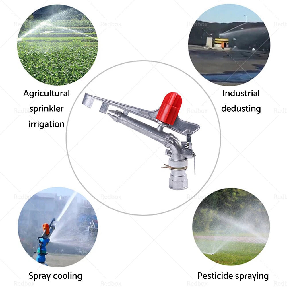 Irrigation Spray Tool Sprinkler 360° Adjustable Impact Area (Universal)