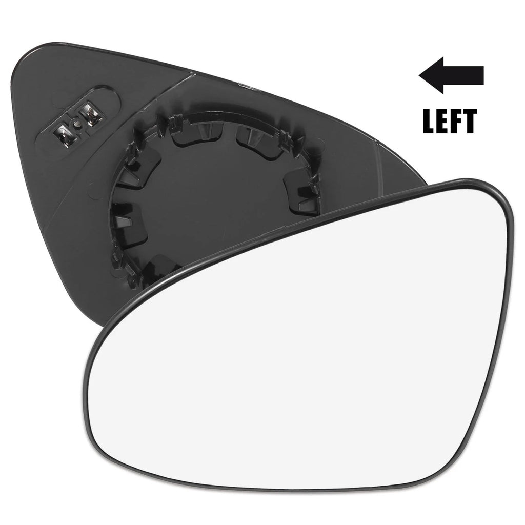 Left Side Heated Mirror Glass with Backing Plate 87961-F4010 for Toyota C-HR (2017–2023)