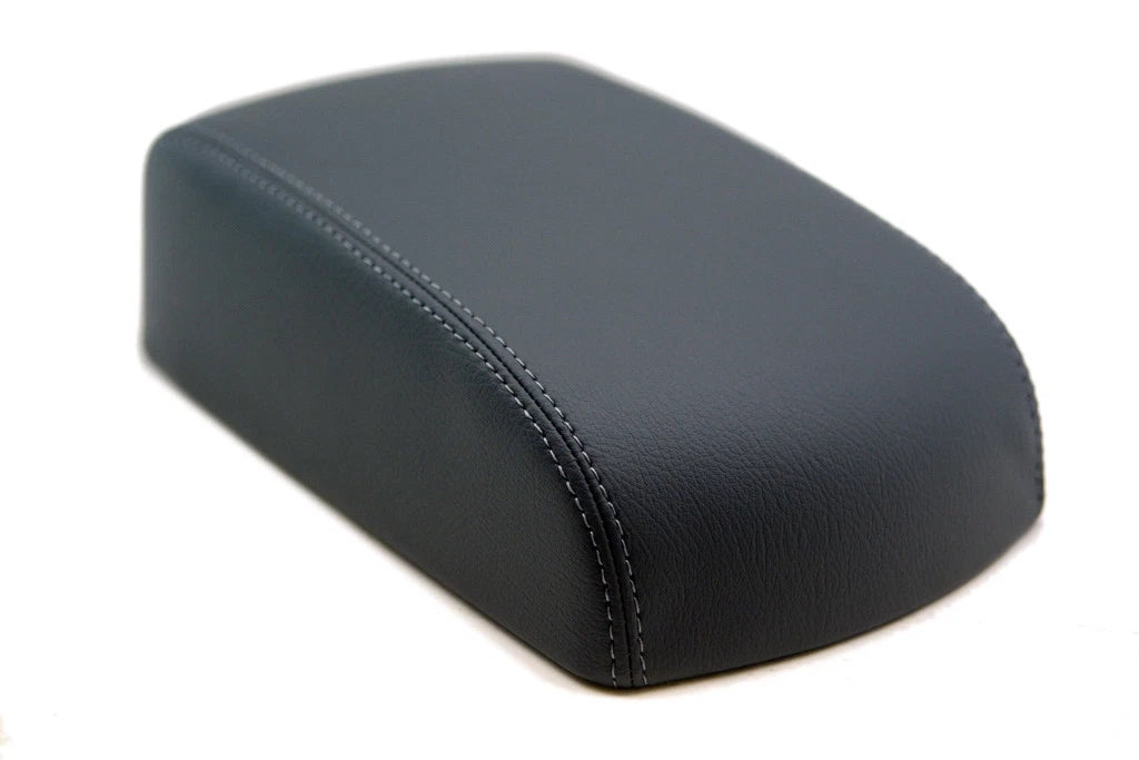 Center Console Armrest Cover for Nissan Sentra (2007–2012) Gray Leather