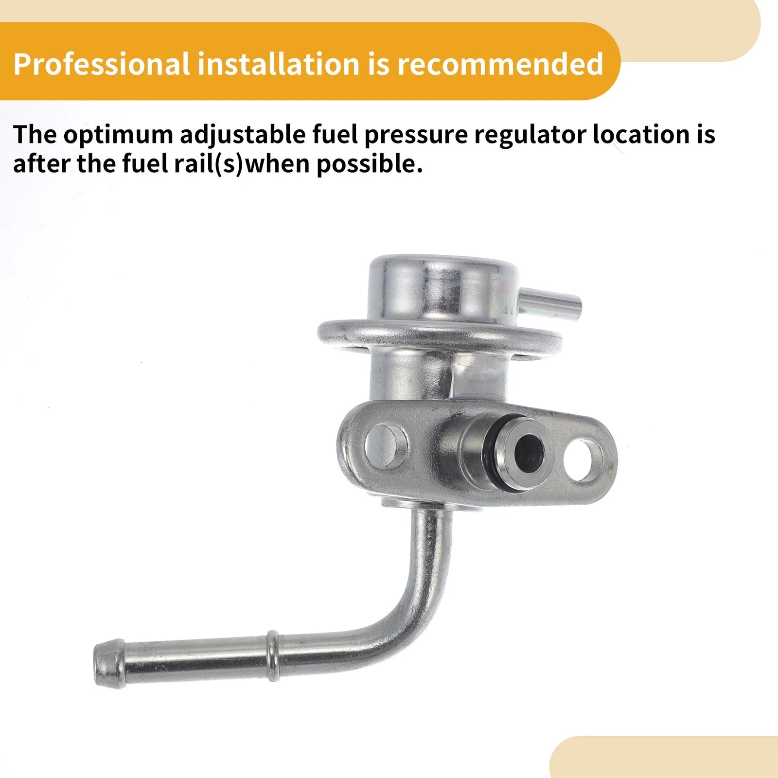 Fuel Pressure Regulator for Honda Civic (1985–1987) No. 16740PE7662