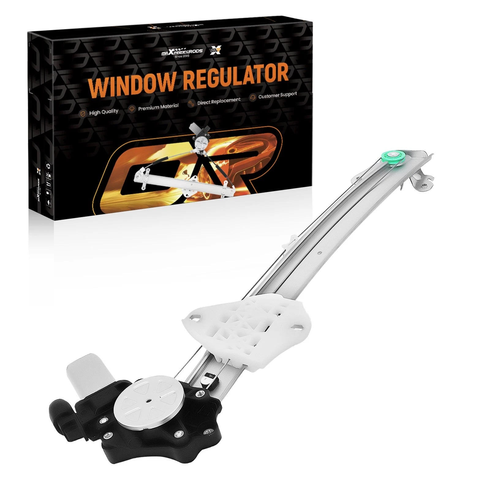 Driver Side Window Regulator Kit for Honda Accord EX/Touring Coupe (2013–2017) 389130