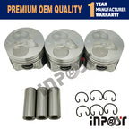 Overhaul Rebuild Kit D782 D782-E for Kubota B7410DT-F G2160
