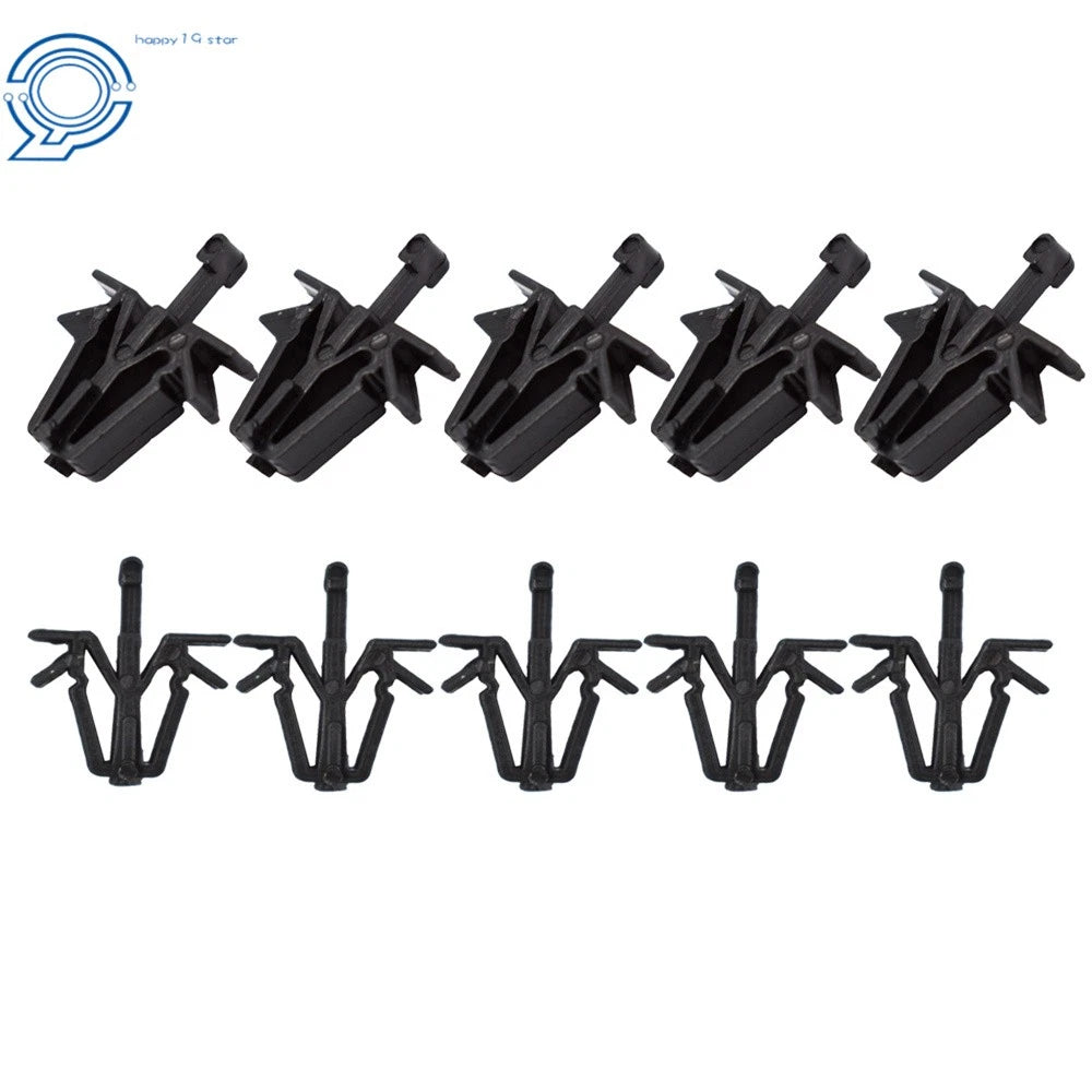 Set of 10 Grille Retainer Clips for Toyota Tacoma RAV4 4Runner (2000–2023)