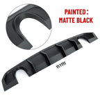 Rear Bumper Diffuser for Dodge Charger SRT8 (2012–2014) V2 Style