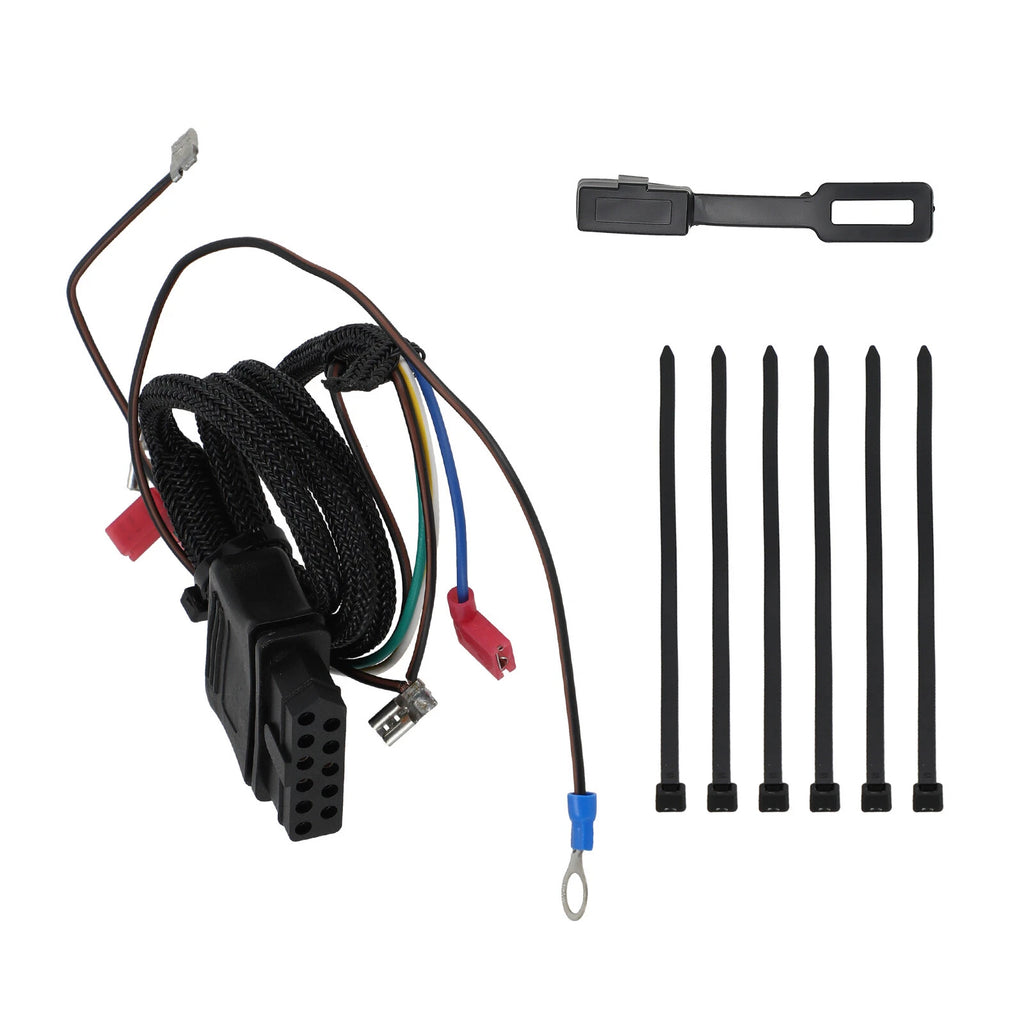 Snow Plow Side Control Wire Harness for Western Fisher Trucks (3 Plug)