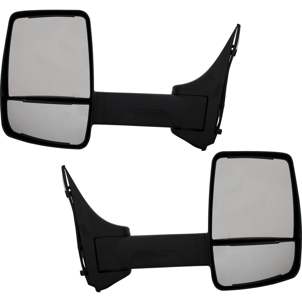 Manual Glass Side Mirrors for Ford E-250 Econoline (1992–2002)