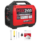 Portable 2450W Generator for Home Backup (15kg, 2x120V Outlets)