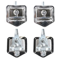 Set of 4 Stainless Steel T-Latch for RV Tool Box Door Lock