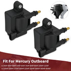2 Ignition Coils for Mercury Mercruiser 4.5L V6 & 6.2L V8