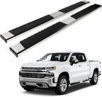Stainless Steel Step Rails for Chevy Silverado (2019–2023)