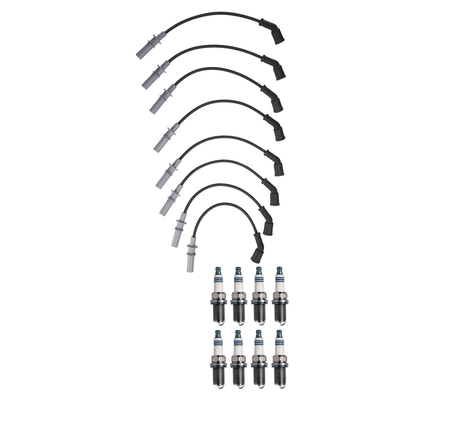 Denso Wire Set & 8 Iridium Power Spark Plugs Kit for Chrysler Dodge V8