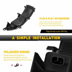2X Amber LED Side Mirror Indicator Signal Light for Lexus LX570 GX460 (2010–2023)