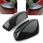 Mazda 3 Axela Side Rearview Mirror Cover Trim 2014-2016 Carbon Fiber