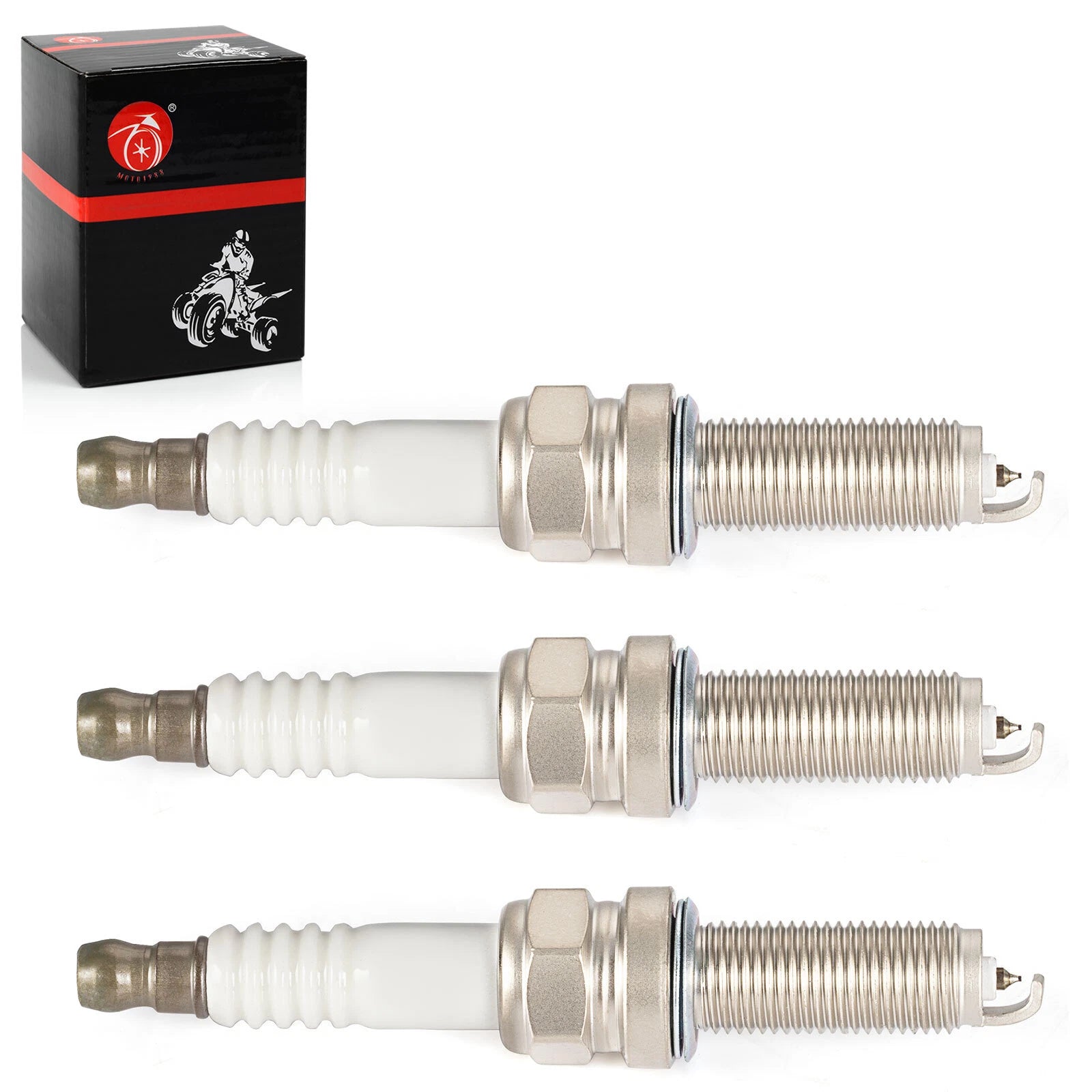 Set of 3 Iridium Spark Plugs for Can-Am Maverick X3 Turbo (2018–2024)