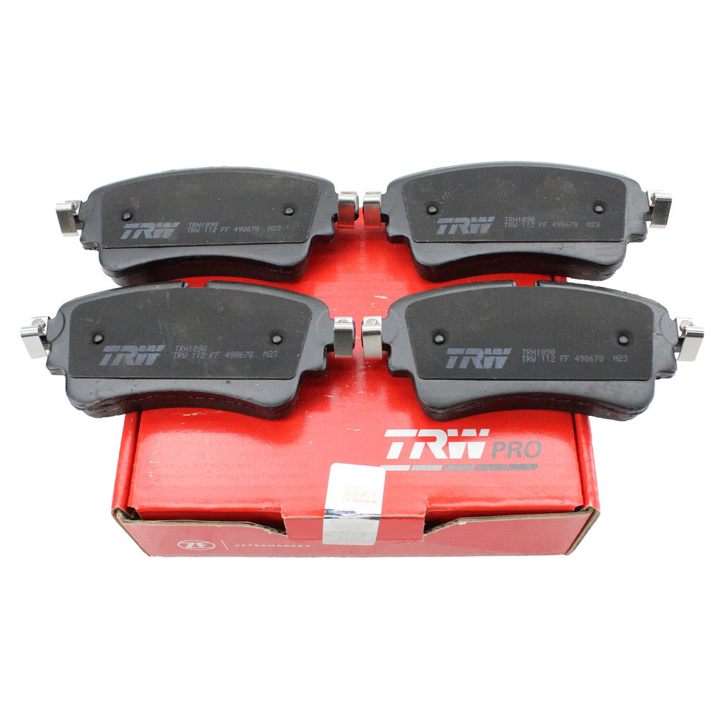 Set of 4 TRW Pro Rear Metallic Brake Pads for Audi A4 A5 A6 A7 RS5 S4 S5 (2010–2020)