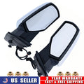 2Pcs Mirror Chrome Power Heated Signal for Silverado Sierra 1500 2500 HD (2014–2019)