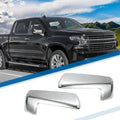 Set of 2 Door Mirror Covers for Chevy Silverado 1500, GMC (726215908947)