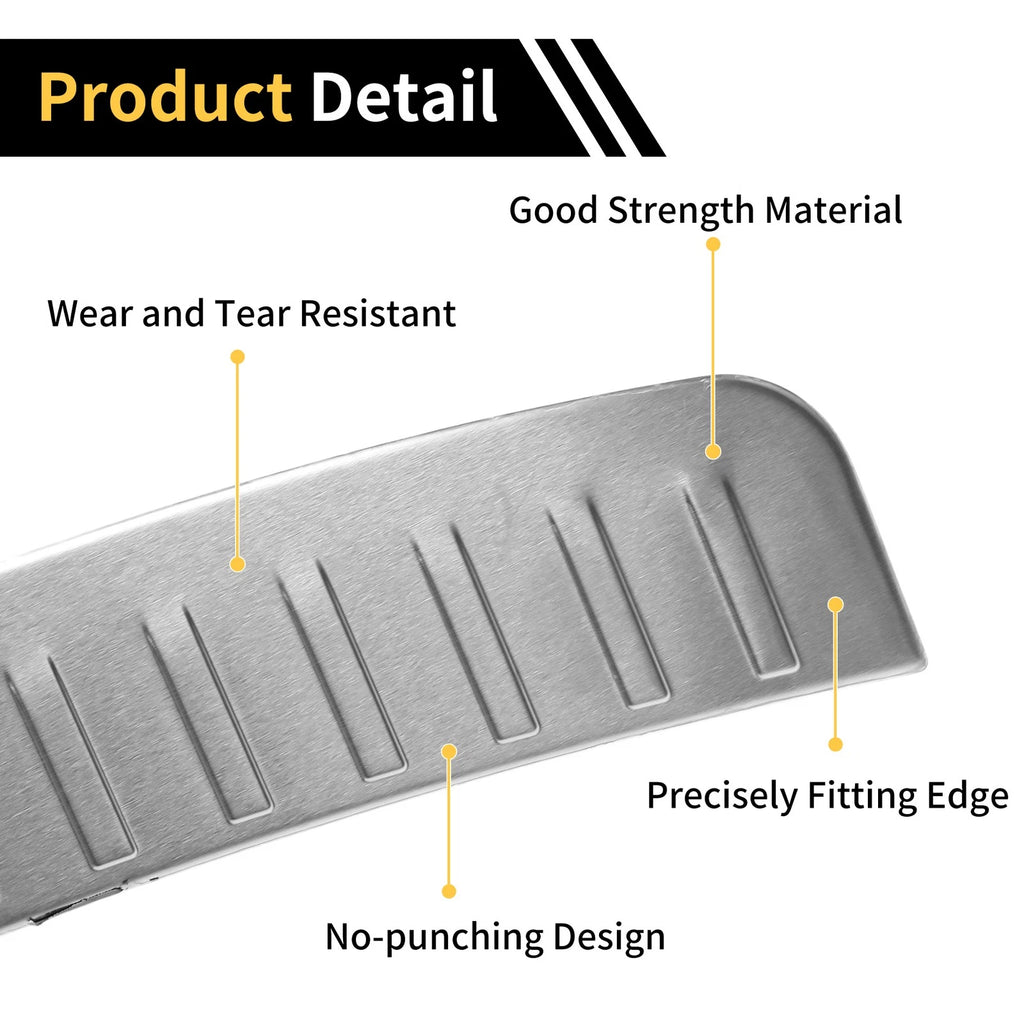 Bumper Guard for Subaru Forester (2013–2018) Silver Tone
