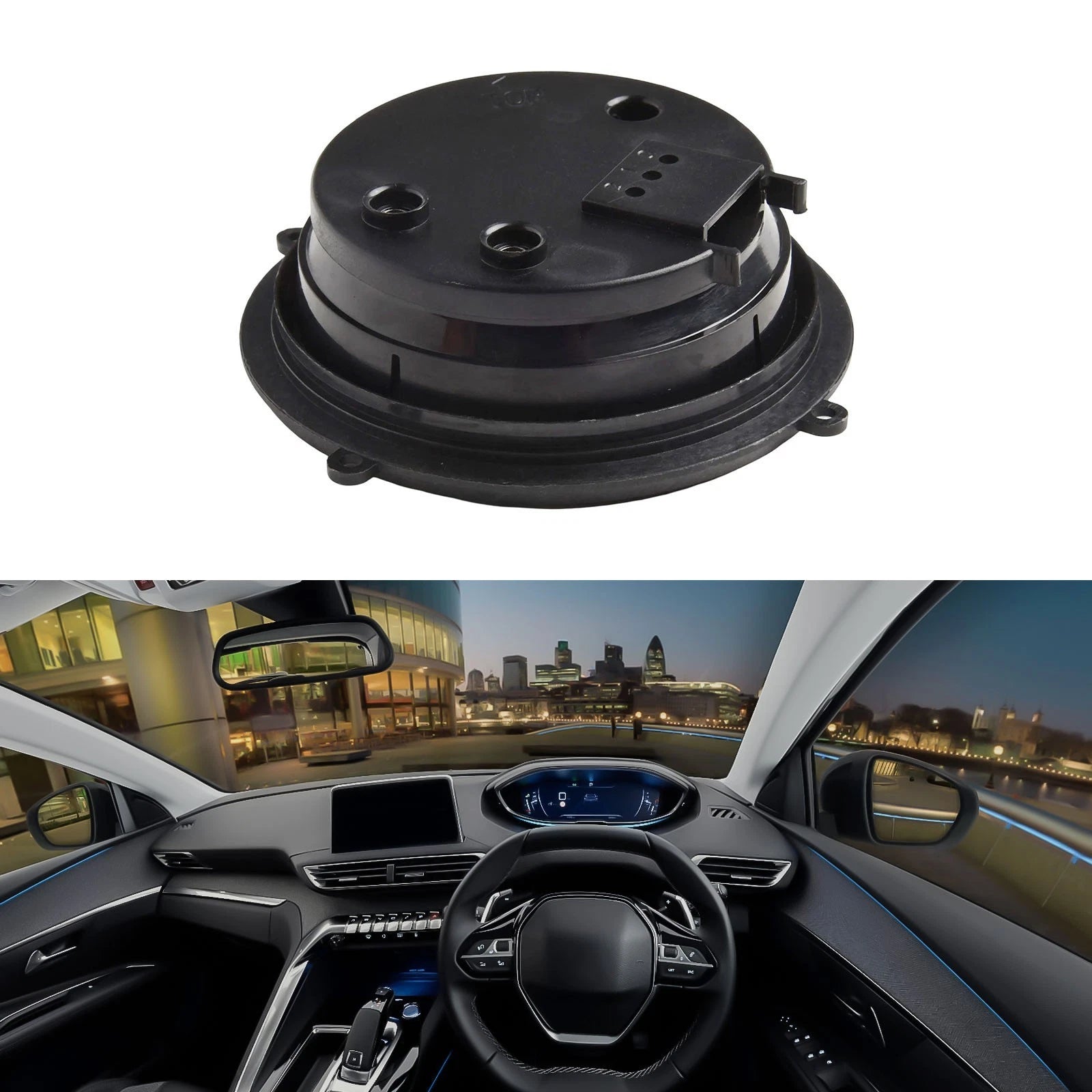 Mirror Motor Adjuster Adapter for - Black Exterior