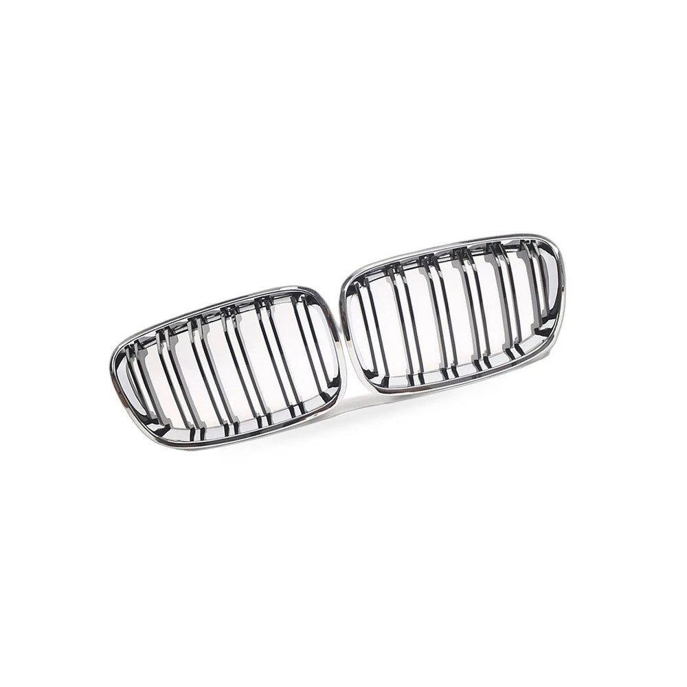 Chrome Double Line Grille for BMW 1 Series F20 (2011–2014)