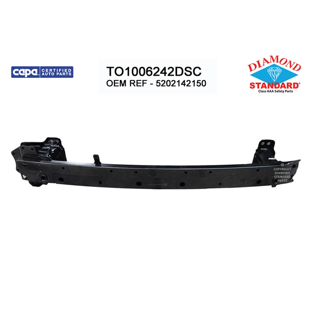 Replacement Steel Front Bumper Impact Bar (See compatibility Chart)