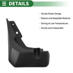 Mud Flaps Splash Guards for Ford Focus (2019–2022) W/ Mount Accessories