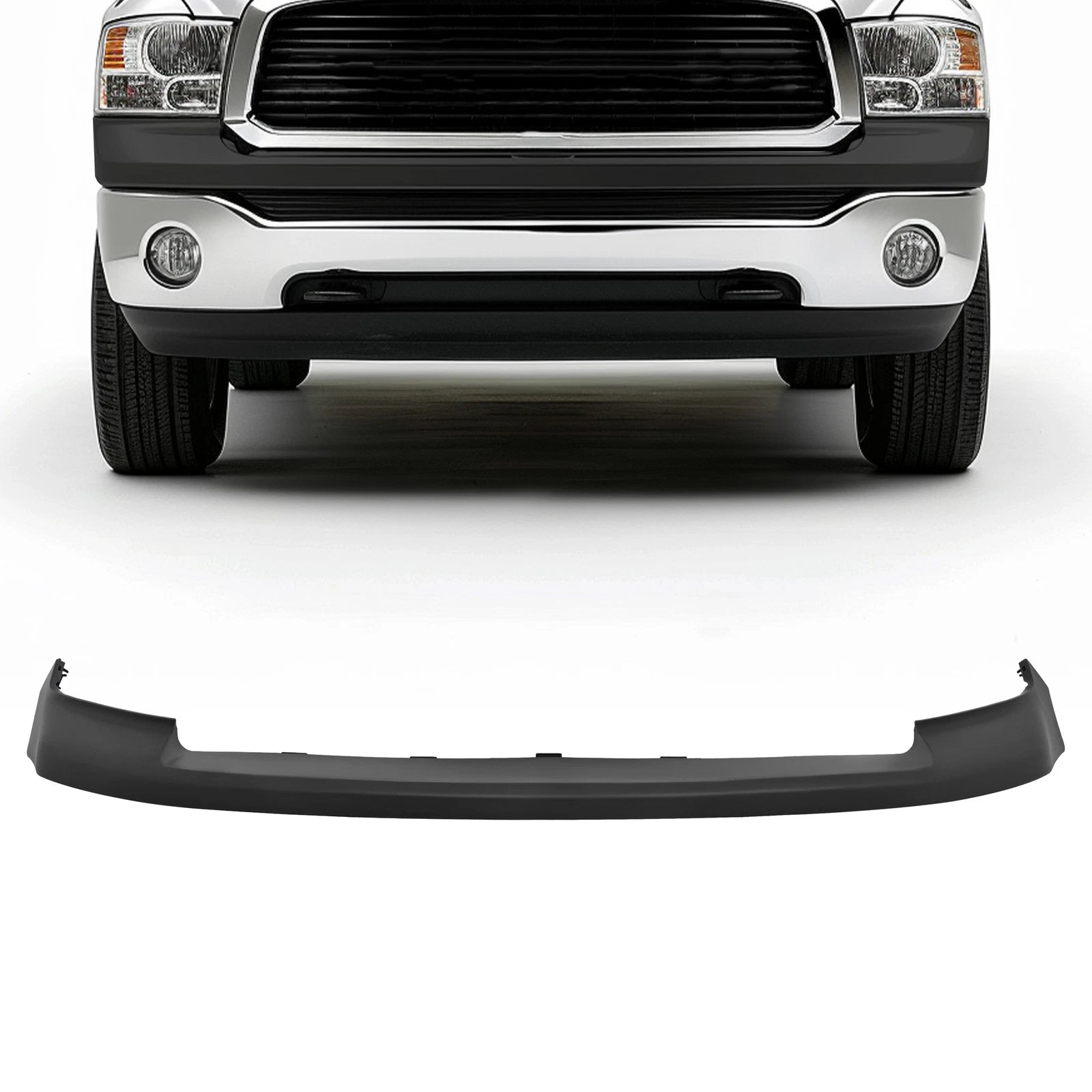 Bumper Cover for Ram 1500/Dodge Ram 1500 (2009–2012) - Gray Textured