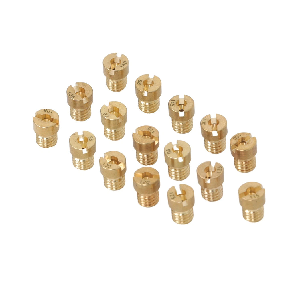 16pcs Carburetor Main Jet Kit for PWK OKO CVK (90–150)