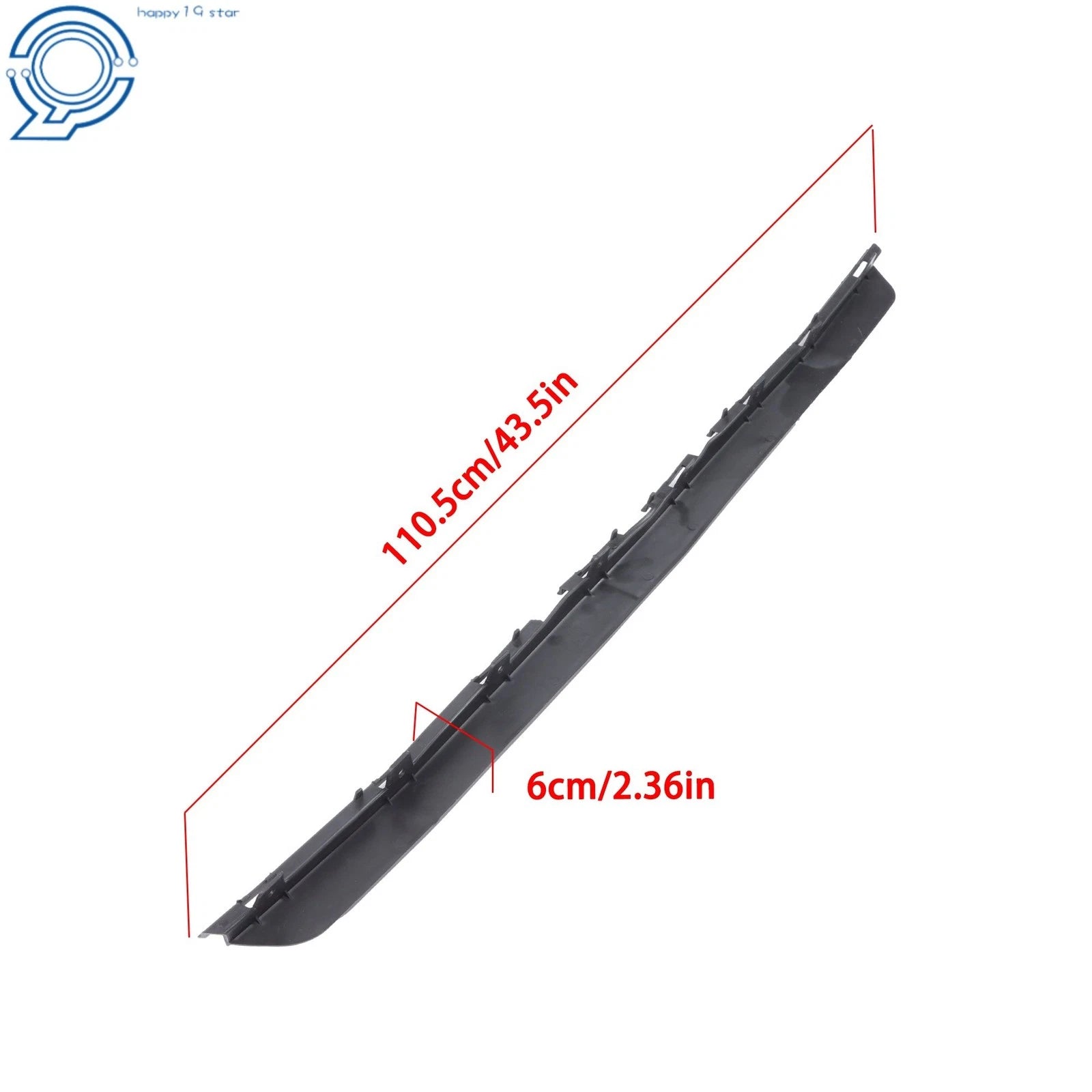 Front Bumper Fascia Air Deflector for Chevrolet Blazer (2019–2024)