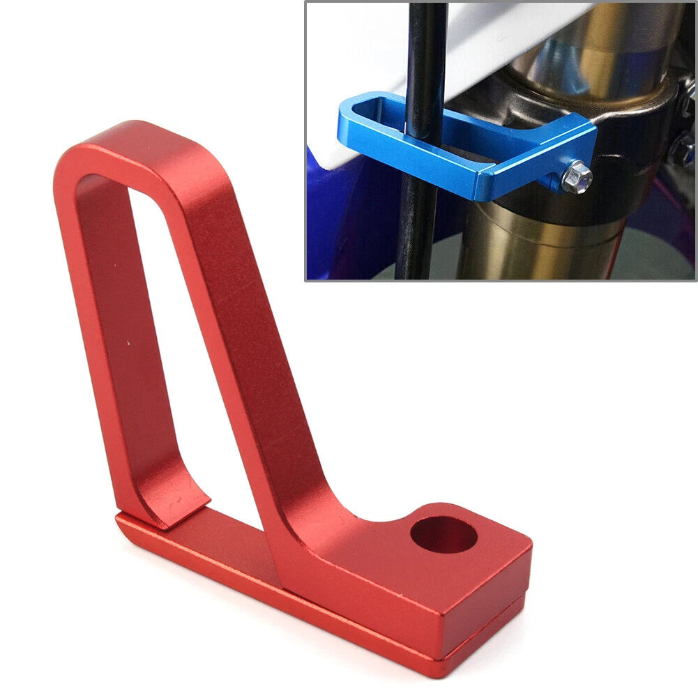 CNC Brake Line Hose Clamp Cable Guide for Yamaha YZ125/250 (2004–2020)